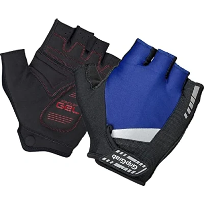 Image of GripGrab SuperGel 6mm DoctorGel Padded Short Finger Summer Cycling Gloves Comfortable Cushioned Fingerless Bike Glove