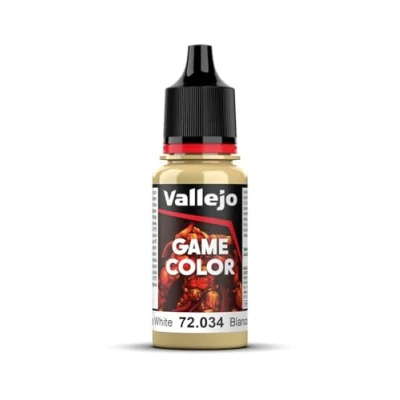Image of Vallejo Game Color 17 ml Acrylic Paint Bonewhite