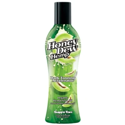 Image of Supre Tan Honey Dew Hemp Dark Tanning Maximiser with Natural Seed Oil 235ml