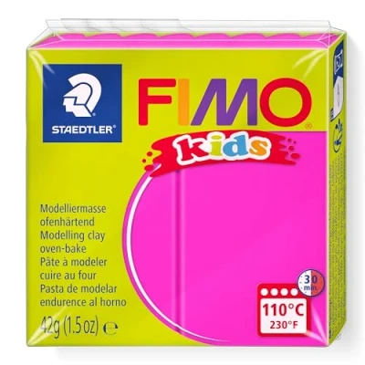 Image of Fimo Kids Modelling Clay, Bright Pink, 42 g