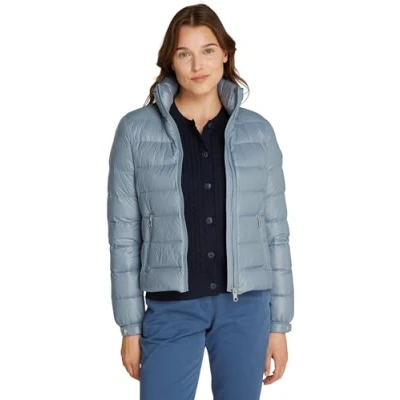 Image of Tommy Hilfiger Feminine Gloss Jacket Down jacket, Women&#039;s, Size: Medium, Flint blue