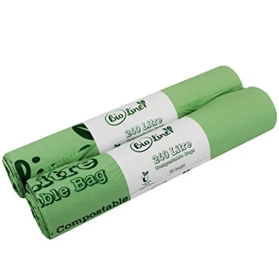 Image of 240 Litre Compostable Wheelie Bin Liners, 20 Sacks