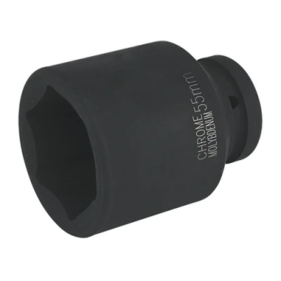 Image of Sealey Premier Impact Socket 55mm Deep 1&quot;Sq Drive