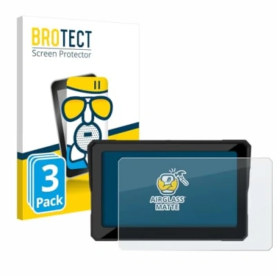 Image of brotect Anti Glare Glass Screen Protector Matte compatible with Carpuride W702 7&quot; (3 Pack) Scratch 9H Protection Film