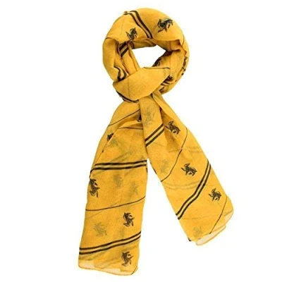 Image of Cinereplicas Harry Potter Lightweight Scarf Hufflepuff Voile Unisex