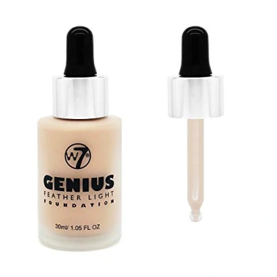 Image of W7 Genius Feather Light Make Up Foundation, 30 ml