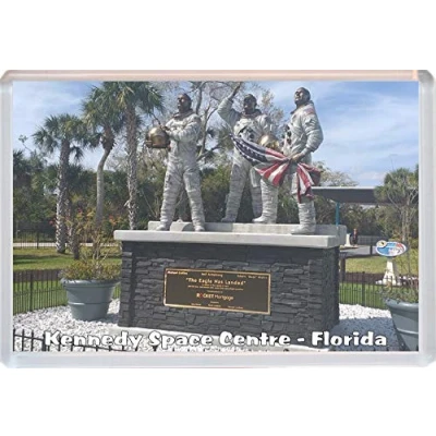 Image of Kennedy Space Centre Florida USA Fridge Magnet 96 x 67 mm Jumbo Size BBSM1793
