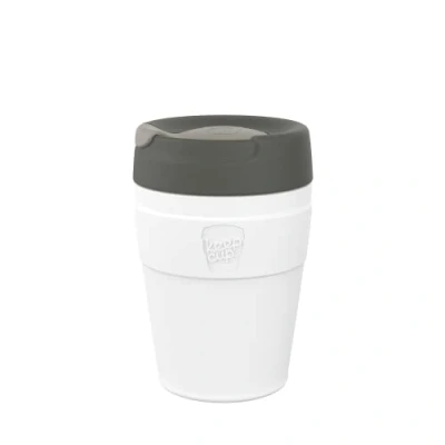 Image of KeepCup Traveller Reusable Travel Mug Vacuum Insulated Cup with Leakproof Sipper Lid 12oz (340ml) Qahwa
