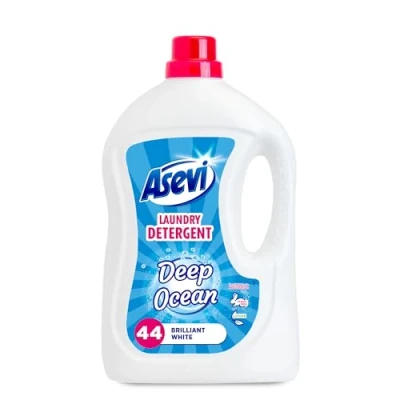 Image of Asevi Laundry Detergent, Washing Liquid Cleanser, 2376ML, 40 Washes, Deep Ocean