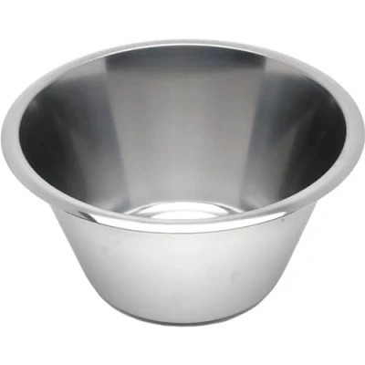 Image of Genware NEV 1050 Swedish Bowl, Stainless Steel, 5 L