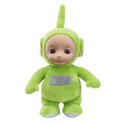 Image of Character Uk Teletubbies 8 Inch Talking Dipsy Soft Toy, Green