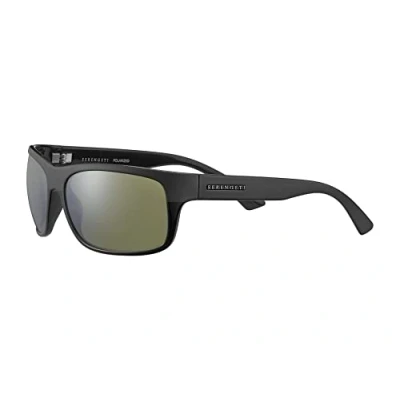 Image of Serengeti Pistoia Black Matte Shiny/Mineral Polarized 555nm One Size, 555nm, Size