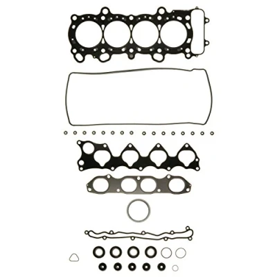 Image of 06110PCX000, 06110PCX010, 06110PCX020 Gasket Set, cylinder head AJUSA 52189100 with gasket, valve stem seals MULTILAYER STEEL