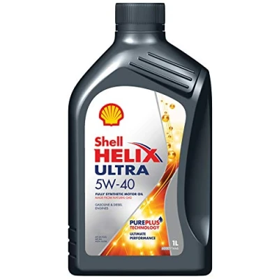 Image of Shell Helix Ultra 5W 40, 1 Litre, Amber