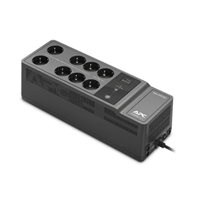 Image of APC Back UPS BE650G2 GR 650VA, Black, (8 Outlets, Surge Protected, 1 USB Charging Port)