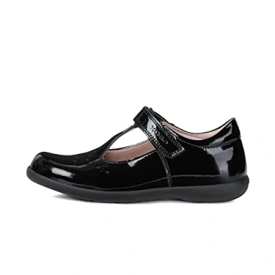Image of Geox Girls J Naimara Ballerina, Black, 1 UK Child