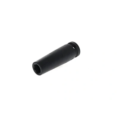 Image of GEDORE red Impact wrench Socket, 1/2&quot; 12.5 mm drive, Hex, AF 13 mm, Long, Machine operated, carmotive, R63001316