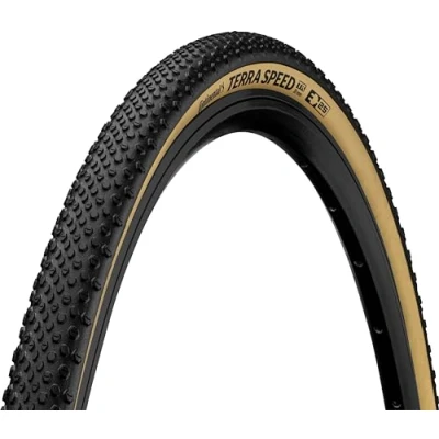 Image of Continental Unisex_Adult Speed Protection Wire Tires, Black/Cream, Standard Size