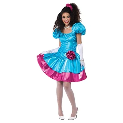 Image of California Costumes 80&#039;s Party Dress, Adult Women, Small