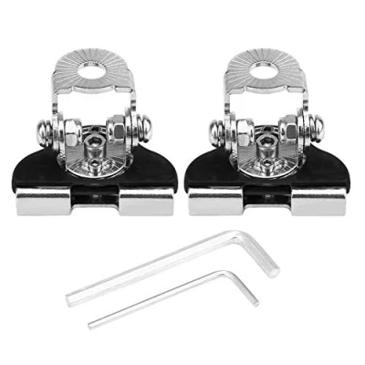 Image of Aramox Car Work Light Bracket,2Pcs Universal Iron Hood LED Bracket Off Road Lamp Mount Holder