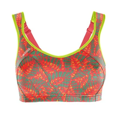 Image of Shock Absorber Women&#039;s Multi Sports Bra Print Flower red, Size 30D