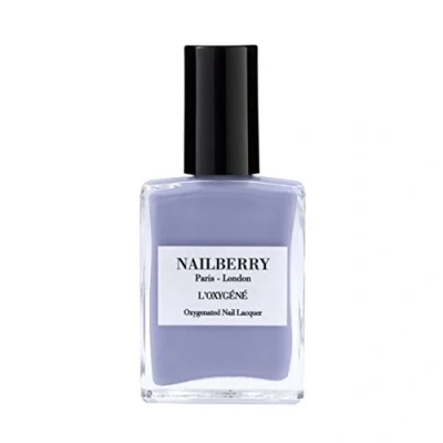 Image of Nailberry L&#039;Oxygéné Oxygenated Nail Lacquer Serendipity, 15 ml Polish for a Healthier Manicure &amp; Long Lasting Colour 12 Free, Vegan, Halal, Cruelty Gluten Free