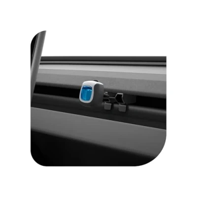 Image of Spigen Tesla Model 3 2024 Current Highland Air Freshener Adapter Clip, Secure Adhesive Airvent Mount, Designed for Accessories 2 Pack, Black
