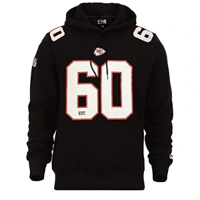 Image of New Era Kansas City Chiefs NFL Established Number Black Hoody