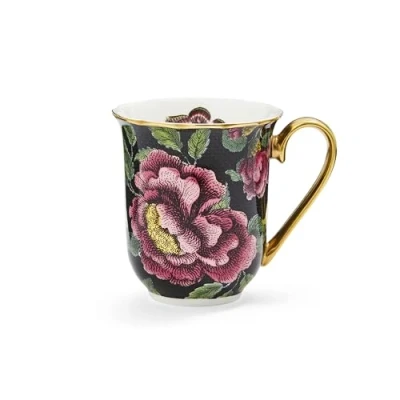 Image of Spode Creatures of Curiosity 0.34 Litre Mug Black, CRCBK8817 XG