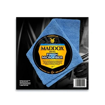 Image of Maddox Detail Finish Microfiber 40x40 cm Car Cloth for Your Vehicle Double Sided Drying and Cleaning High Density Lint Free Perfect Kit
