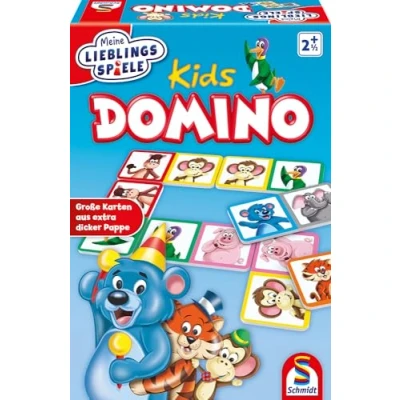 Image of Schmidt Domino Kids Multi lingual Edition Game