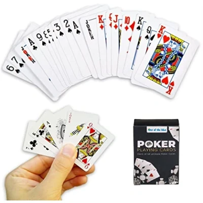 Image of OOTB Mini playing cards 54 Travel game, poker ...