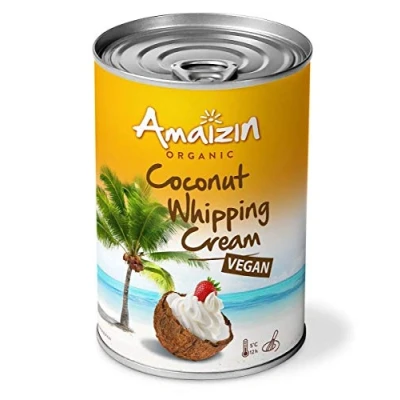 Image of Coconut Whipping Cream BIO (CAN) 400 ml AMAIZIN
