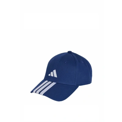 Image of adidas Unisex Bball 3S Cap New Logo, Dark Blue/White, XXS