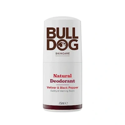 Image of Bulldog Black Pepper &amp; Vetiver Roll On Deodorant 75ml