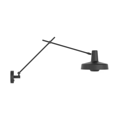 Image of GRUPA Arigato wall 1 bulb 70cm Ø23cm black