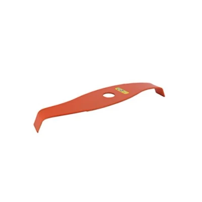 Image of GREENSTAR 2 Tooth Curved Profile Blade Special Brambles Adaptable for brushcutter Noise Reduction 280mm Cut, 25.4mm bore &amp; 3mm Thickness Superior Quality Orange