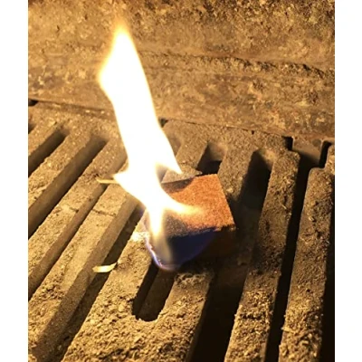 Image of Volcann Fire Cubes 100% Natural Firelighter for Flavourless and Odourless Burn Eco Friendly Log Burner BBQs Pits, Burners, Chimineas Open Fires