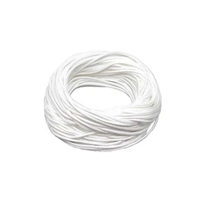Image of Roman Blind Cord 1.2mm White 20 Metres String for Austrian Festoon Cording