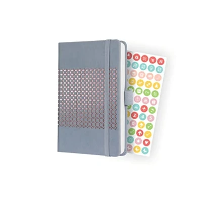 Image of SIGEL J3208 Weekly diary Jolie 2023 approx. A6 light grey hardcover 2 pages = 1 week 174 S.