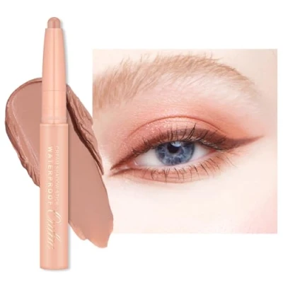 Image of Oulac Nude Rose Eyeshadow Stick Twist Up Creamy Crayon, Waterproof &amp; Blendable, Vegan Cruelty Free, 1.25g, WM03 Dawn