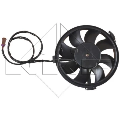 Image of 1009901, 1011638, 97VW15150DA Cooling fan NRF 47023 280mm 12V 300W without radiator shroud VOLKSWAGEN: Passat B5 GP Saloon, Estate