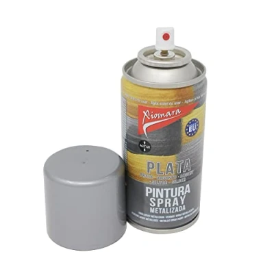 Image of Bright Ideas Lacquer Spray, Metallic Silver, 150ml, BI0024N
