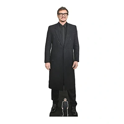 Image of Star Cutouts CS1163 Pedro Pascal Long Coat Lifesize Cardboard Cutout With Mini