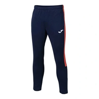 Image of Joma Men&#039;s Eco Championship Long Trousers Sports, Neon Orange Navy, L