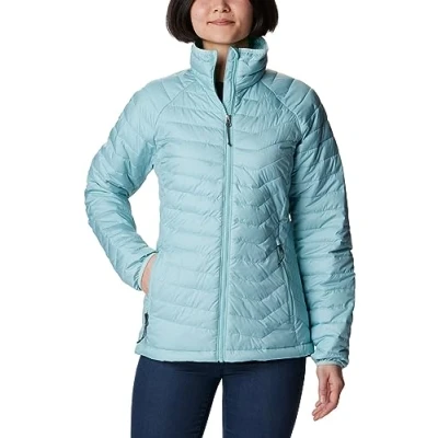 Image of Columbia Women&#039;s Powder Lite Jacket, Puffer Aqua Haze, Size S