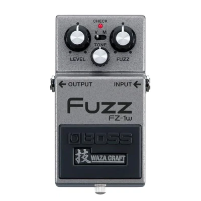 Image of BOSS FZ 1w FUZZ Distortion Effects Pedal. All Analog Premium Waza Craft Pedal For the Ultimate Tone Experience. Vintage and Modern Modes. Guitar Other Instruments