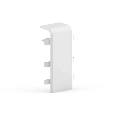 Image of Habengut connector for skirting board 70 mm made of PVC, contents: 2 pieces, connecting boards