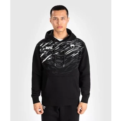 Image of Venum UFC Authentic Fight Night Replica MEN&#039;S Hoodies Hoodie, Men&#039;s, Size: Large, Black