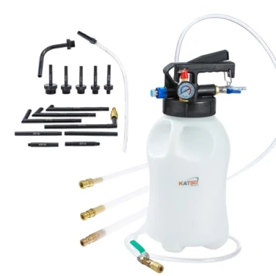 Image of KATSU Tools 6L Pneumatic Transmission Fluid Transfer Pump Kit, ATF Oil Filling and Liquid Extractor with Filler Adapters Refill System Kit 450837